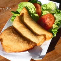 Panzerotti fritti, pizzelle fritte, Alessie fritte!