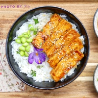 Tofu bianco con salsa Teriyaki, riso basmati profumato e ci risiamo! (2° parte)